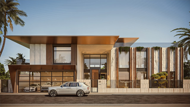 Modern Villa in Meydan Exteriors