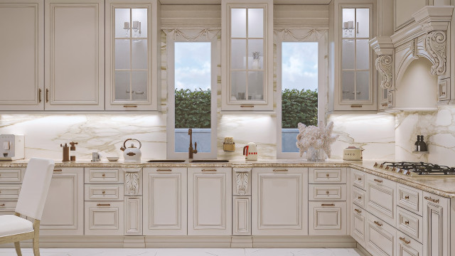 Luxury kitchen interiors Dubai