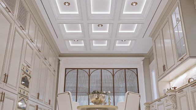 Contemporary kitchen design Dubai
