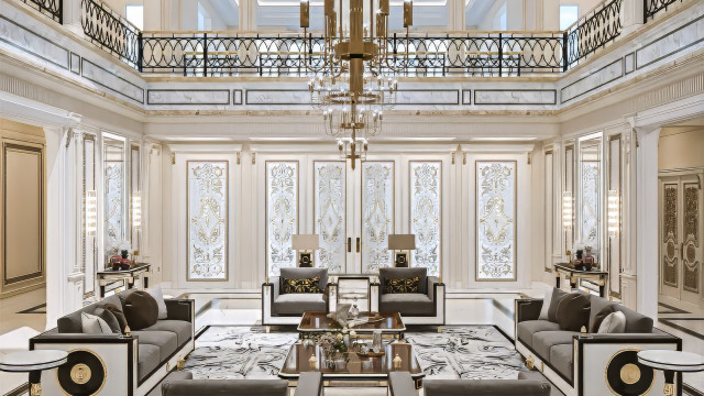 Living room decoration Dubai