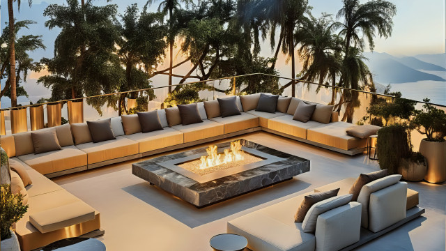 Exterior lighting design UAE