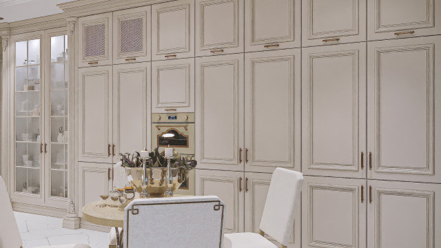 Contemporary kitchen design Dubai