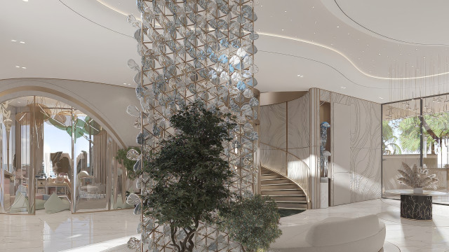 Interior design of villas