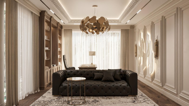 Villa interior and architecture design project