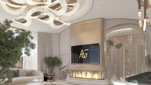 Villa interior design