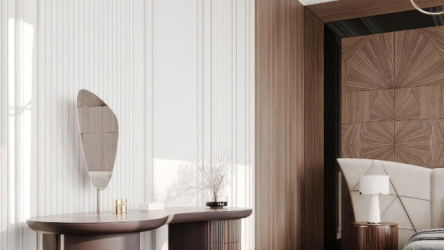 Contemporary bedroom design Dubai
