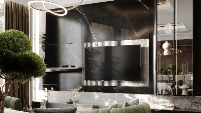 Contemporary bedroom design Dubai