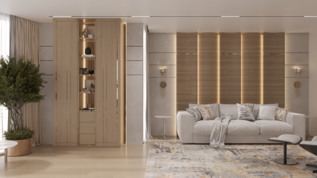 Modern Apartment Project at Address The Beach JBR Dubai | Design & Execution by Antonovich Group