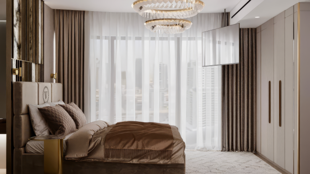 Modern Apartment Project at Address The Beach JBR Dubai | Design & Execution by Antonovich Group
