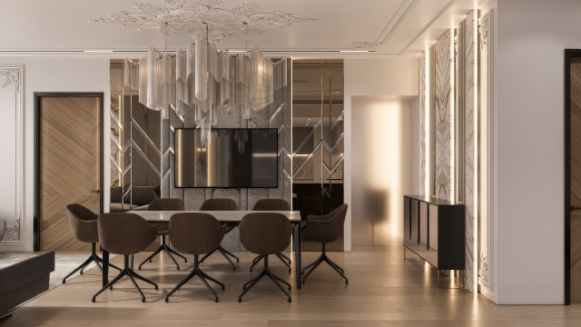 Modern Apartment Project at Address The Beach JBR Dubai | Design & Execution by Antonovich Group