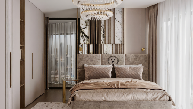 Modern Apartment Project at Address The Beach JBR Dubai | Design & Execution by Antonovich Group