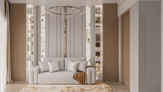 Modern Apartment Project at Address The Beach JBR Dubai | Design & Execution by Antonovich Group