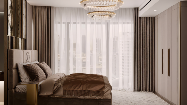 Modern Apartment Project at Address The Beach JBR Dubai | Design & Execution by Antonovich Group