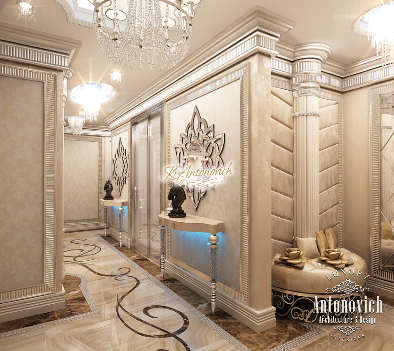 Luxury Living Room Interior Design Dubai