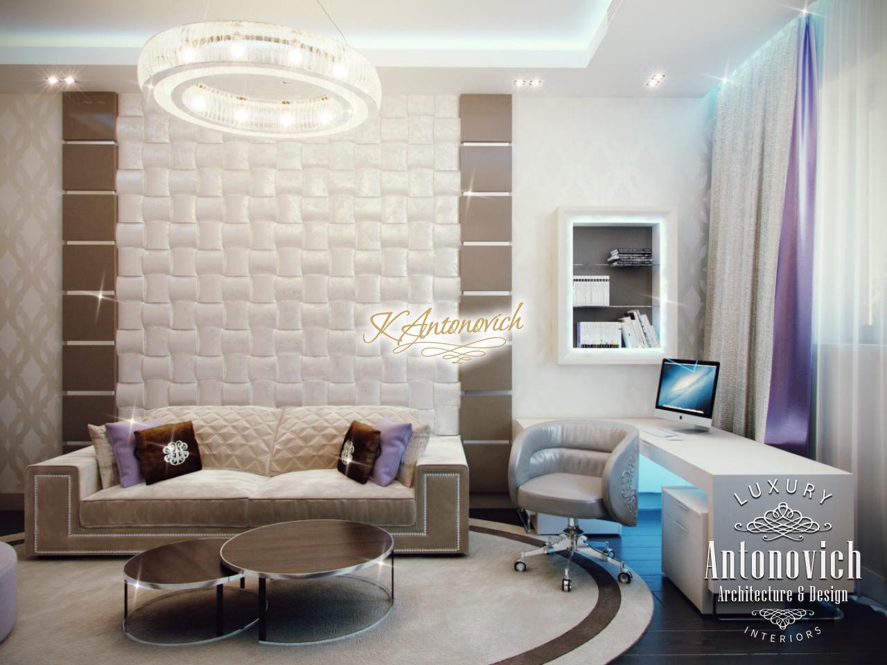 Bedroom Interior for a Young Girl, Luxury Bedroom Design