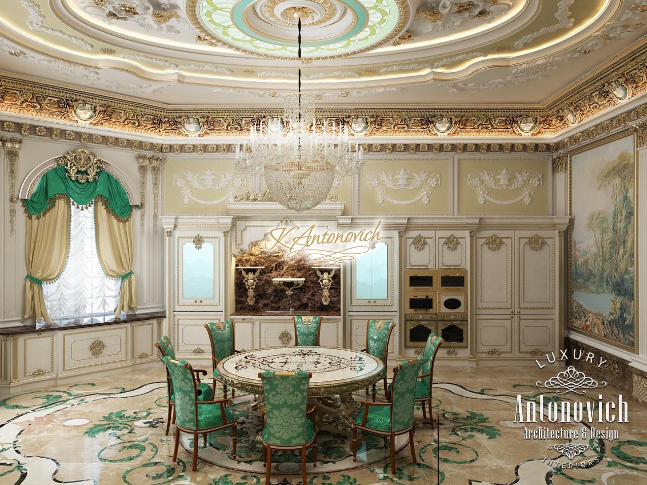 Luxury Kitchen Interior Dubai
