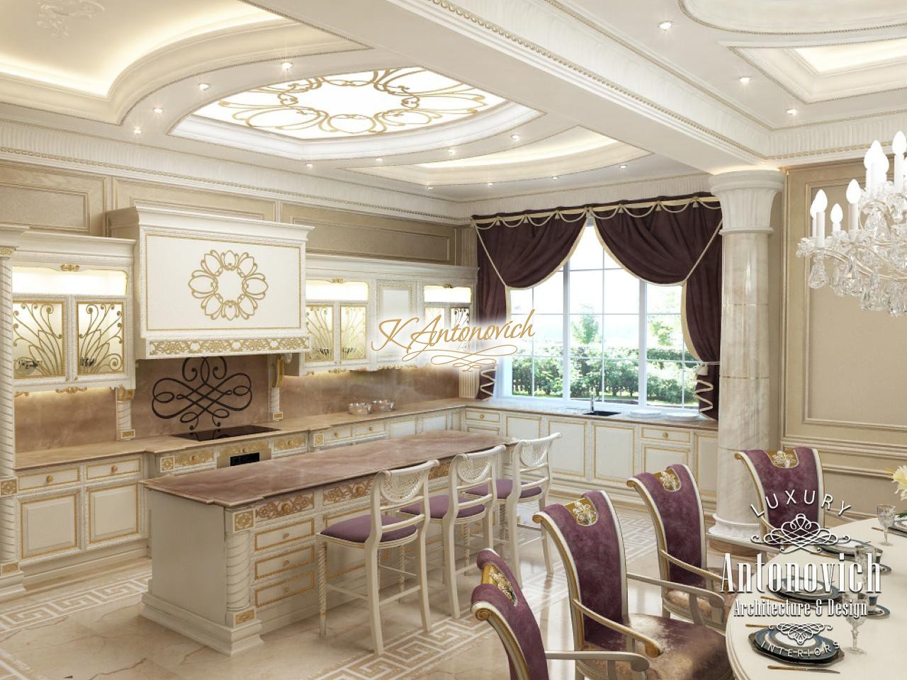 Kitchen in Classical Style UAE