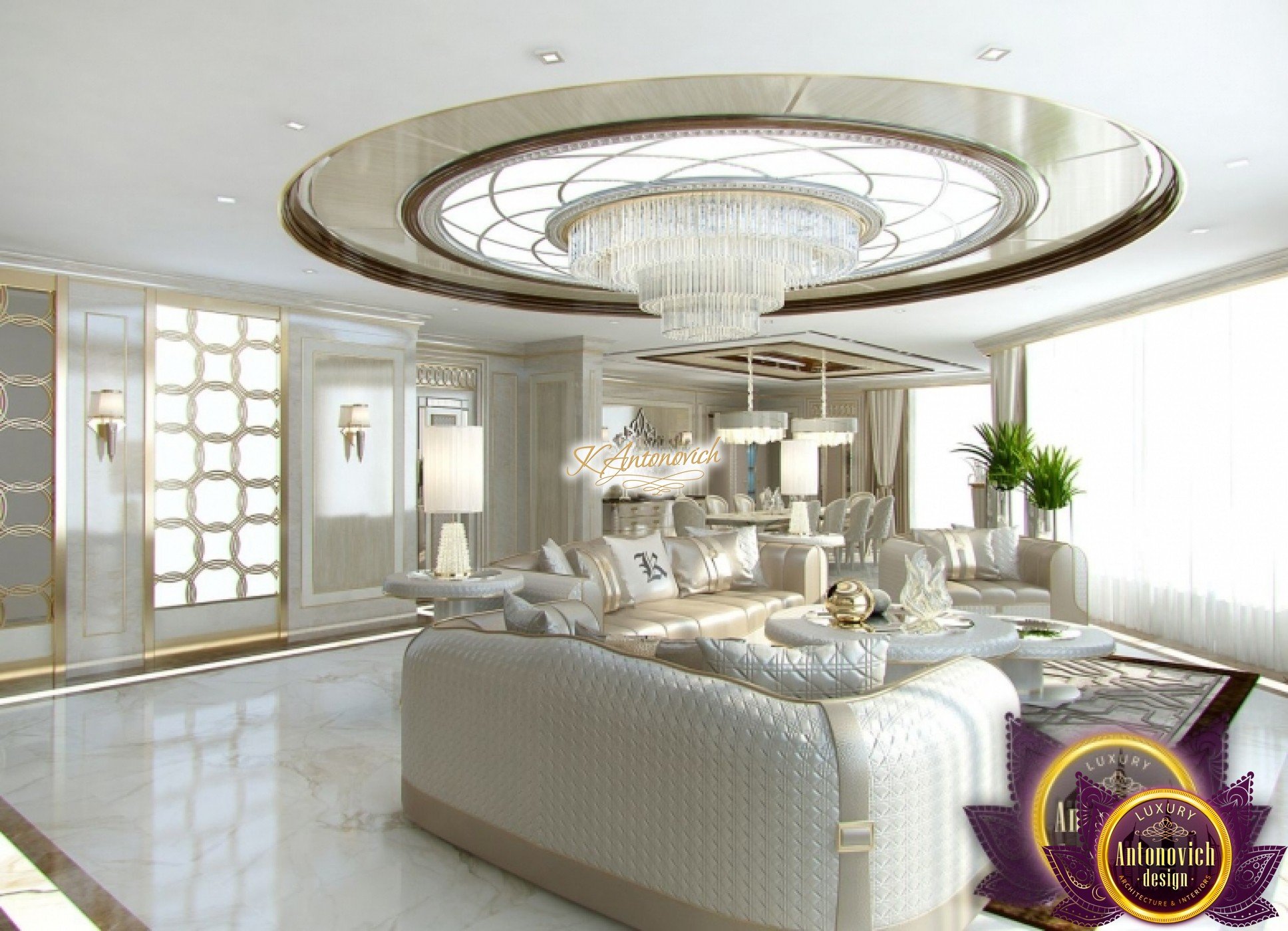 Living room design in Nigeria