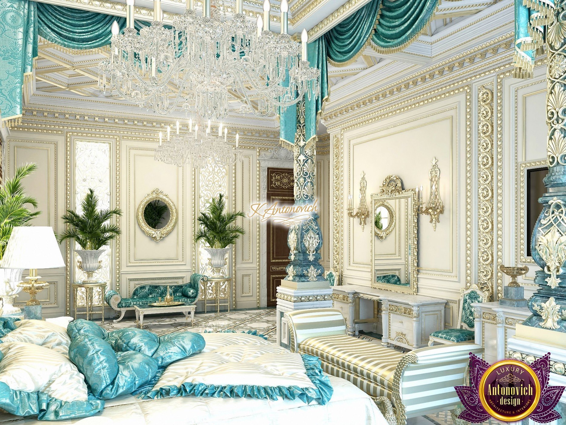 Best luxury Royal Master bedroom design ideas