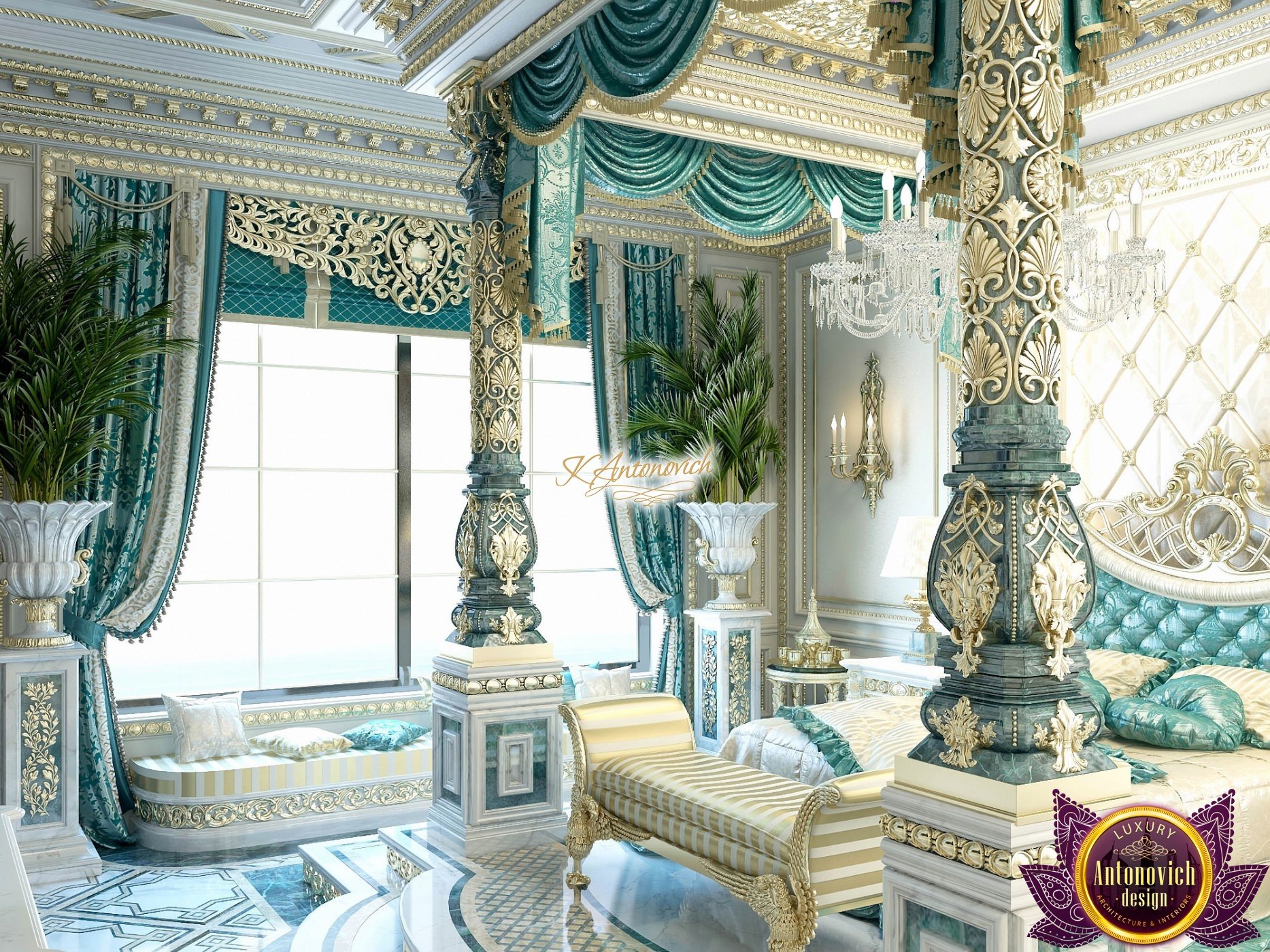 Best luxury Royal Master bedroom design ideas