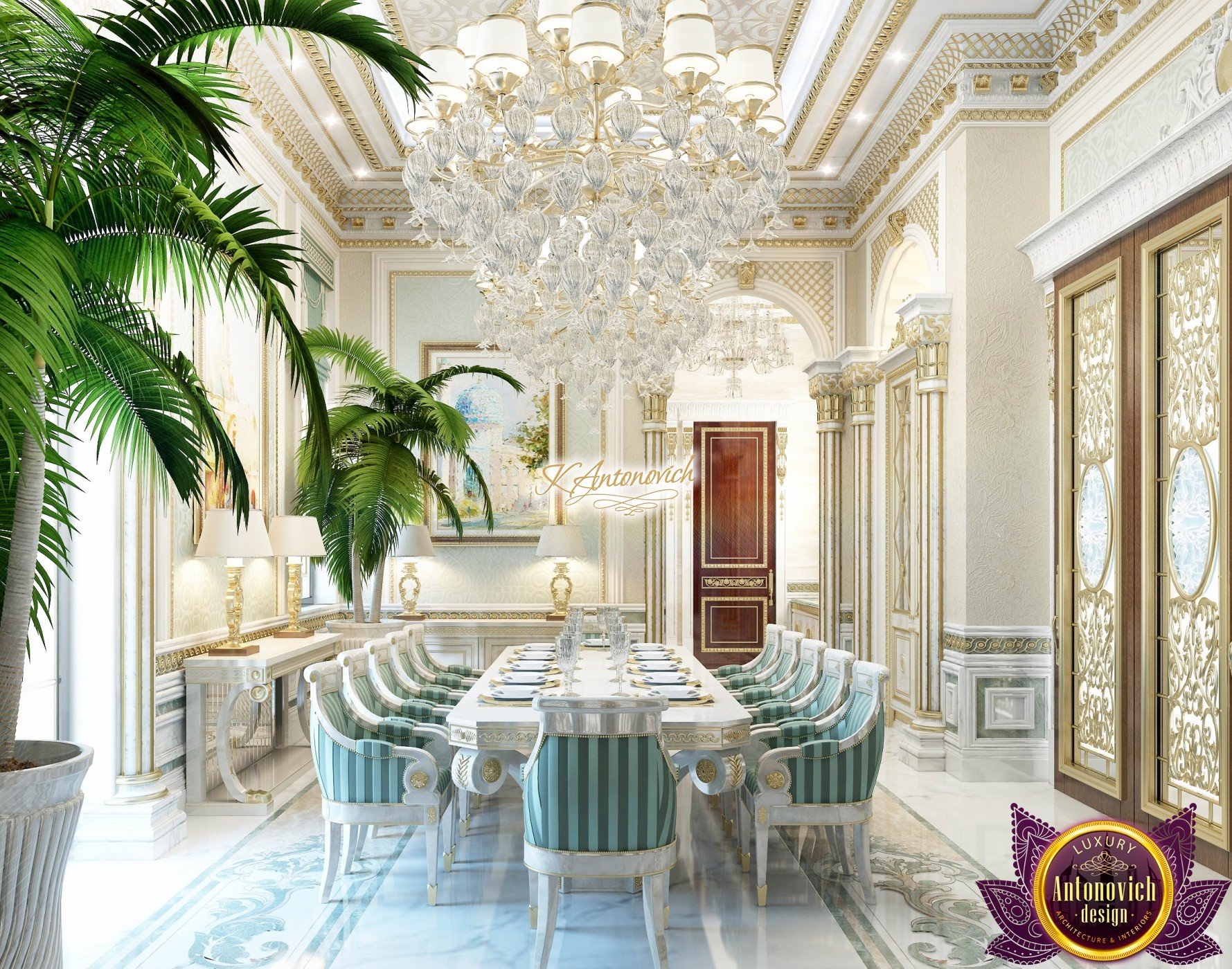 Magnificent Luxury Dining Room Design Ideas