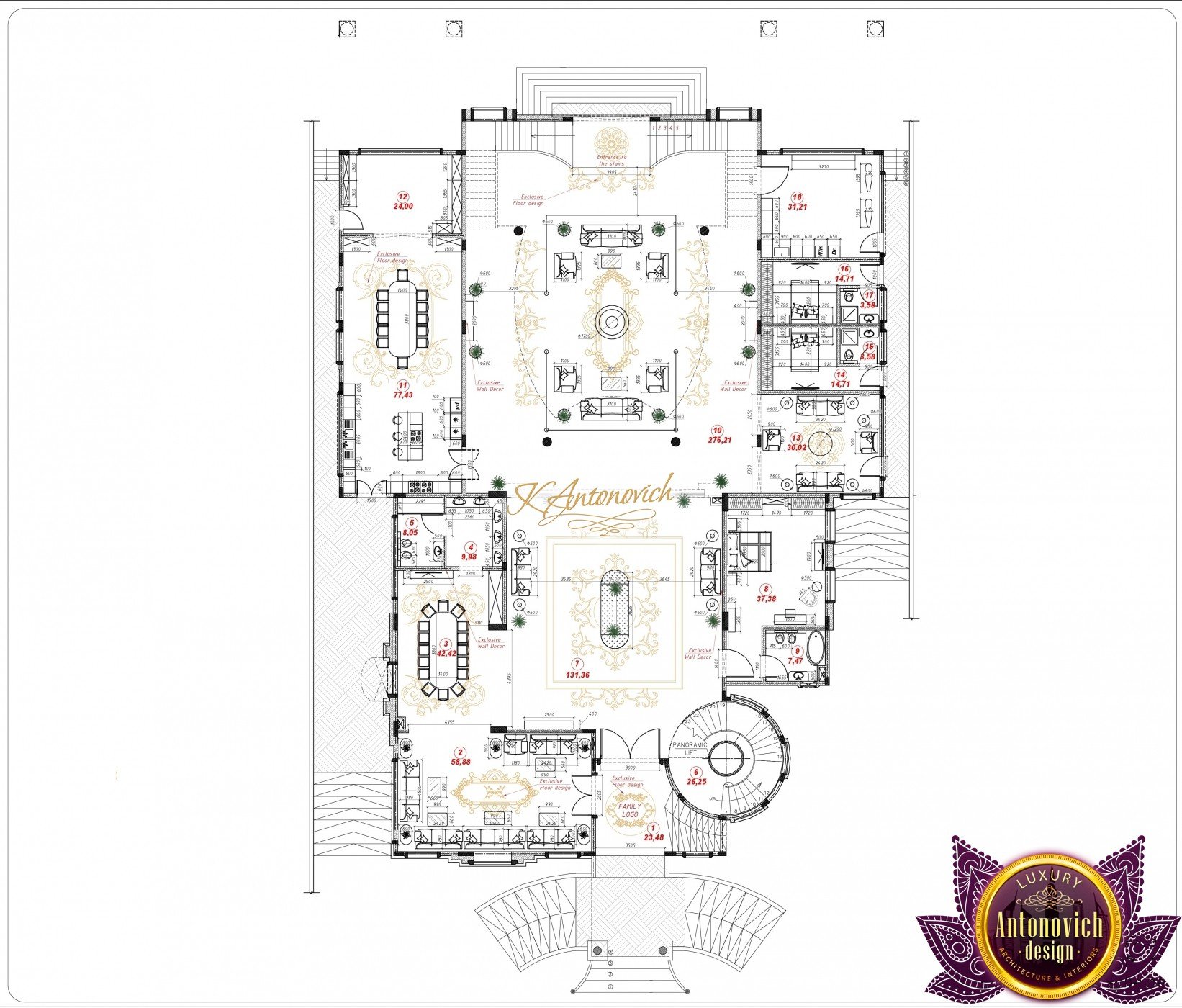 Luxury house  plan  South  Africa 