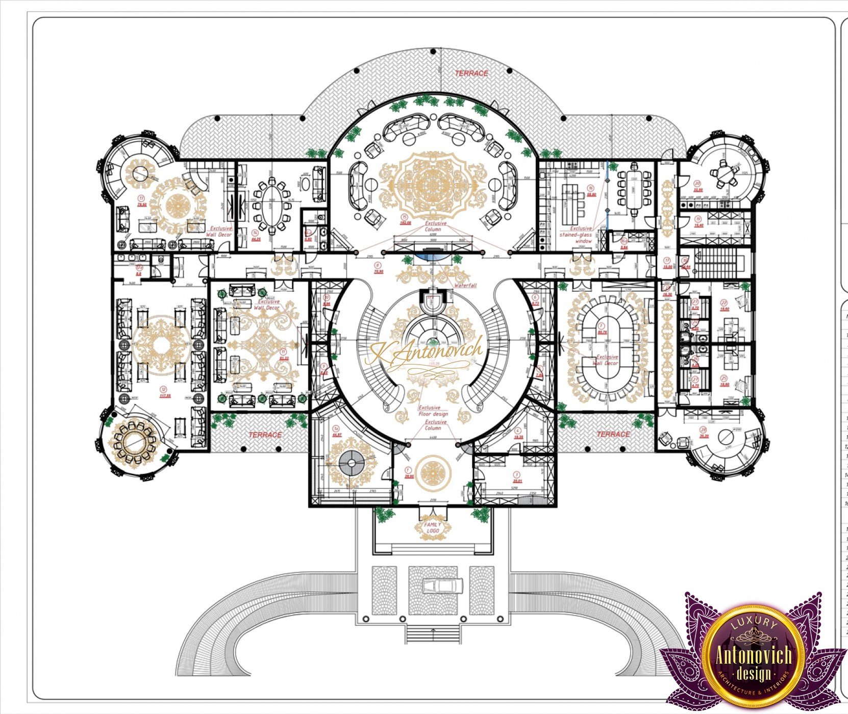 Luxury house plan Zimbabwe