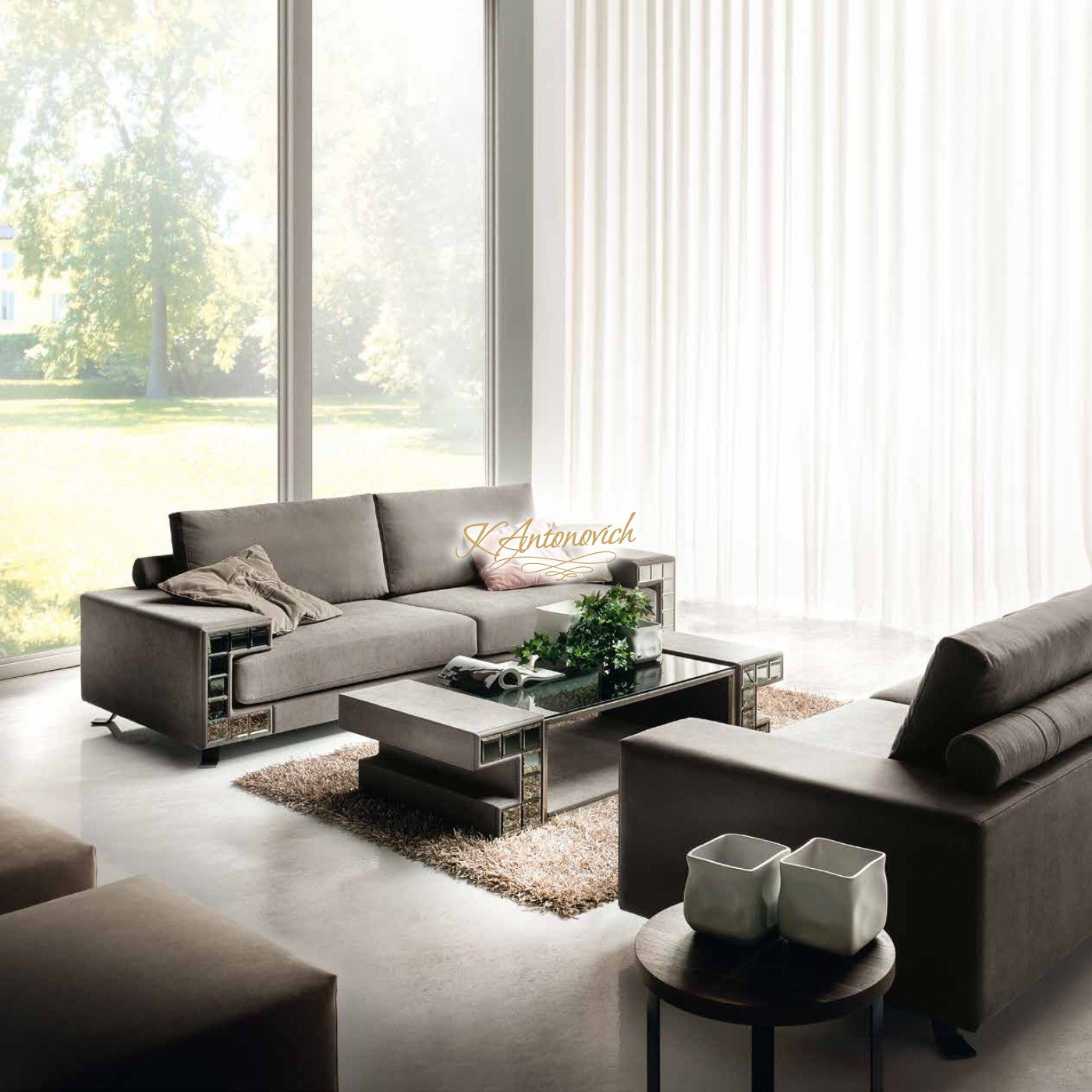  Modern italian  living  room  furniture 