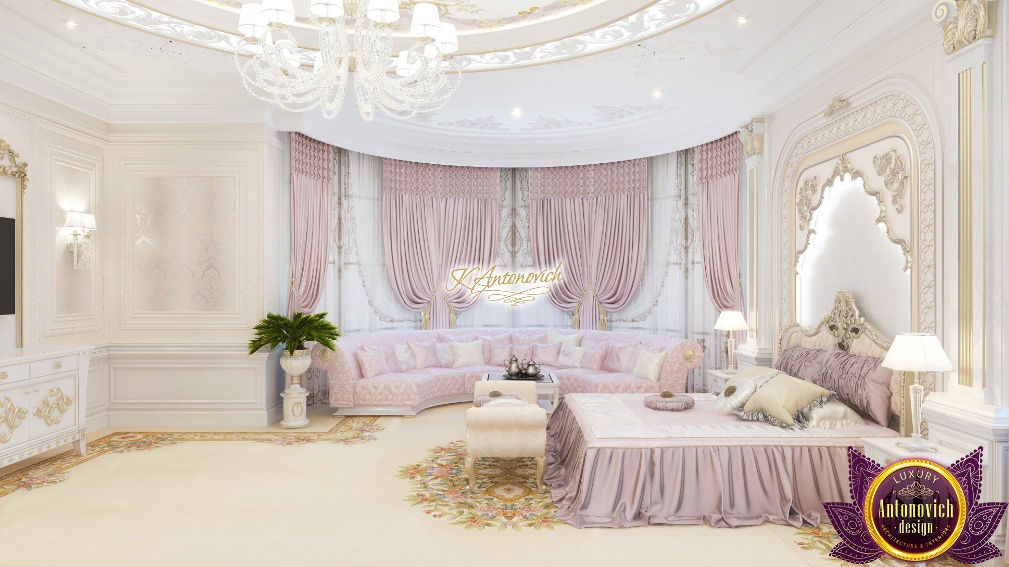 Image result for royal pink bedrooms