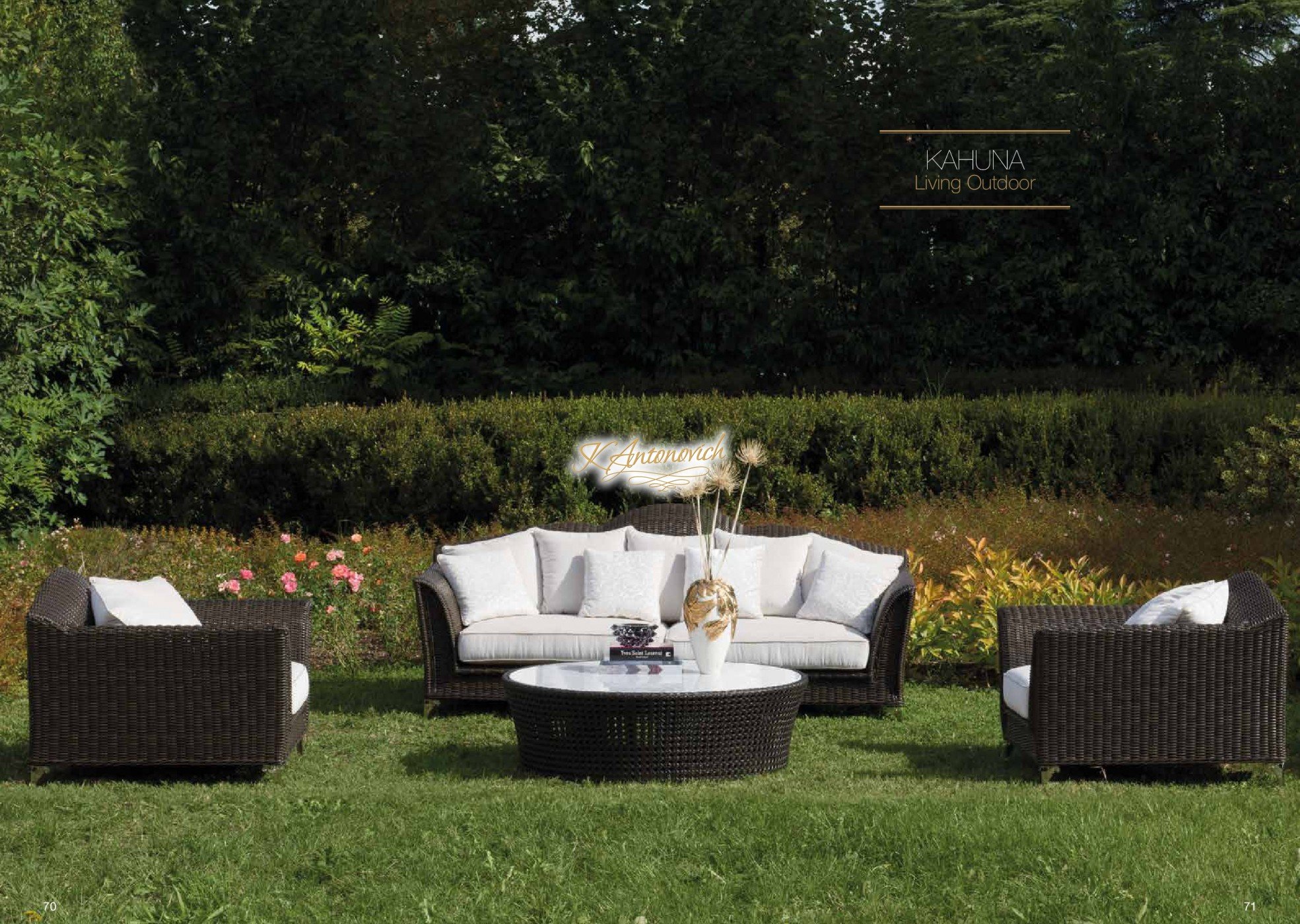 Outdoor furniture italy