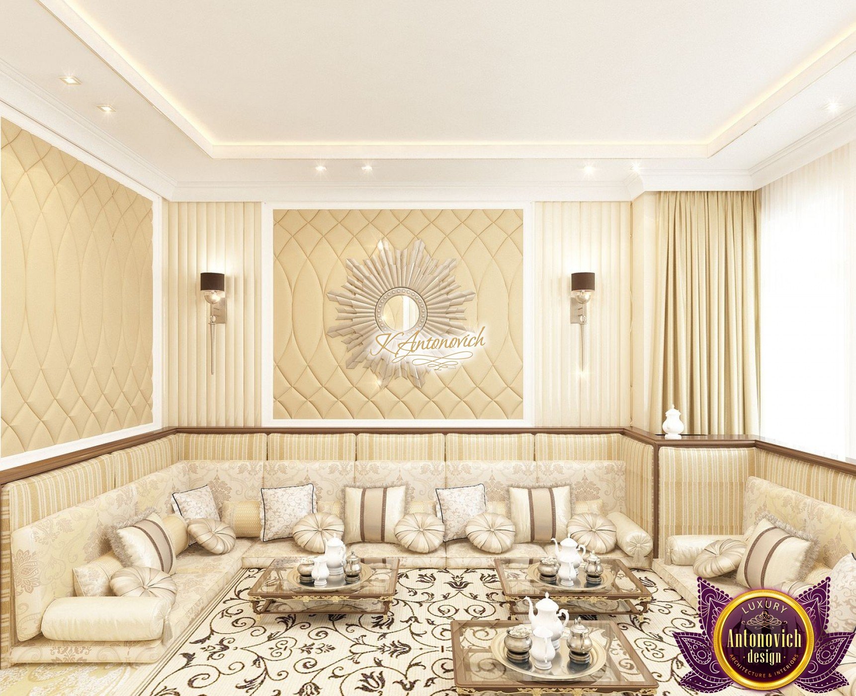 Populent Majlis Interior, Majlis Interior Design