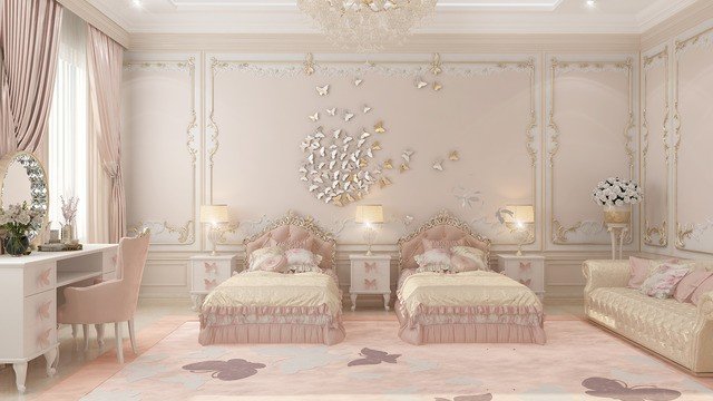 CALM AND COZY INTERIOR DESIGN FOR GIRL’S BEDROOM