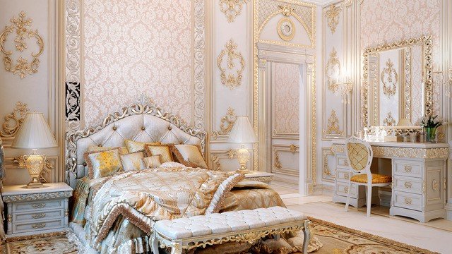 Finest Bedroom Design in Classic Style
