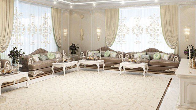 Finest Elegance for Living Room Interior Design