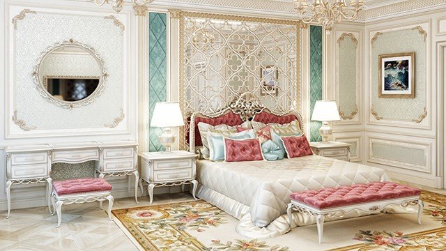 Красивая спальня Дизайн интерьера Катрина Антонович