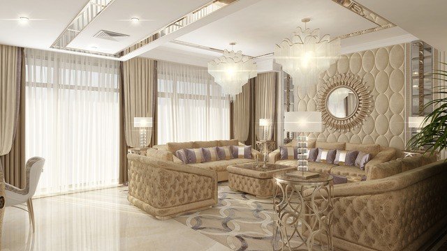 Elegant Interior design at AKOYA DAMAC Hills Dubai