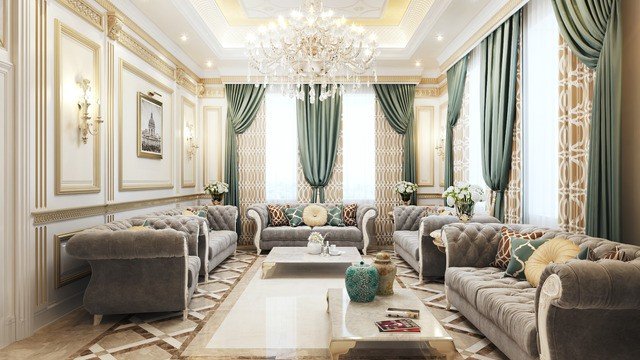 Luxurious Furniture for the Living Room Design
