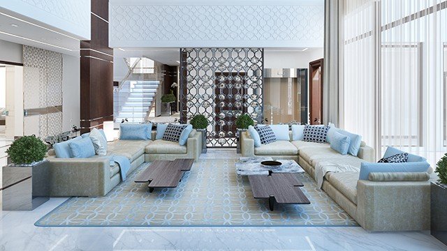 Living room design in Nigeria