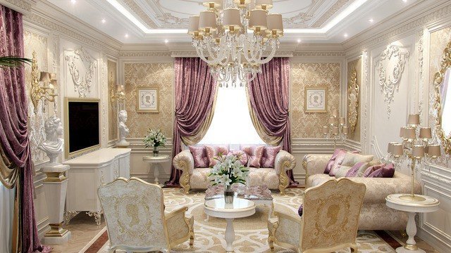 FORMAL DINING ROOM IN LUXURY STYLE
