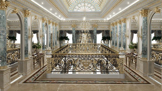 Luxury hall