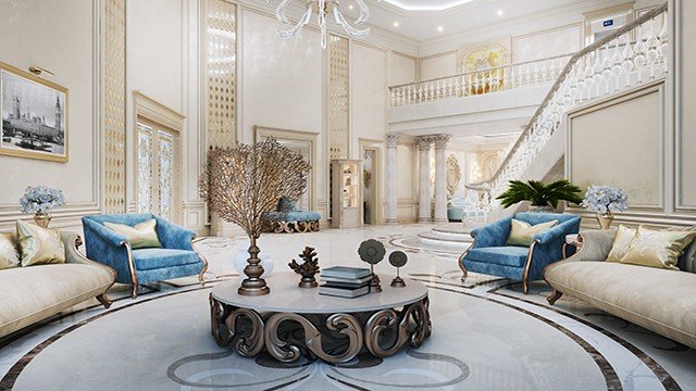 Luxury classic living room