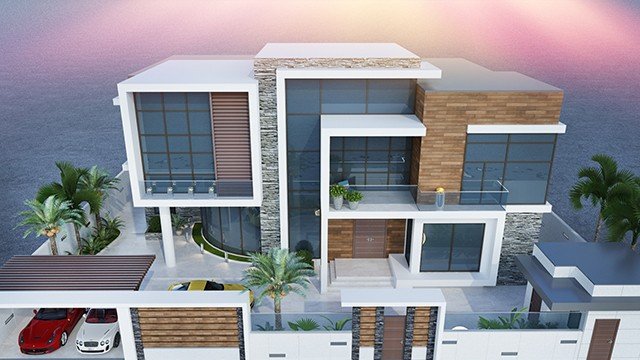 Modern Luxury Villa exterior design