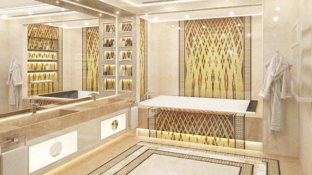 Дизайн ванной комнаты Абуджа