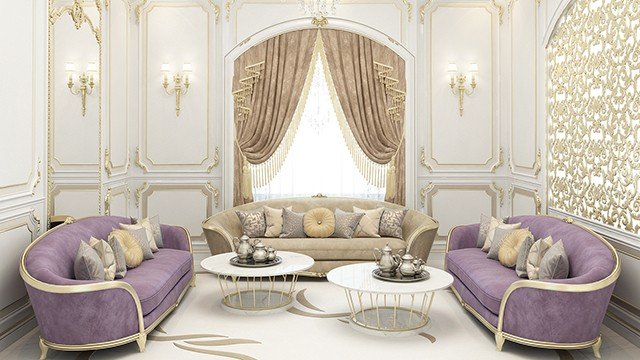 Living room in Luxury Design