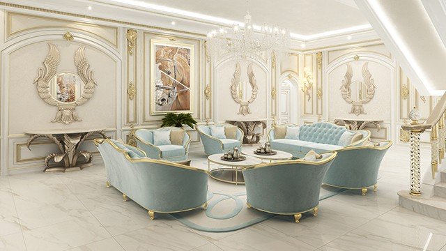 Living room interior design Abuja