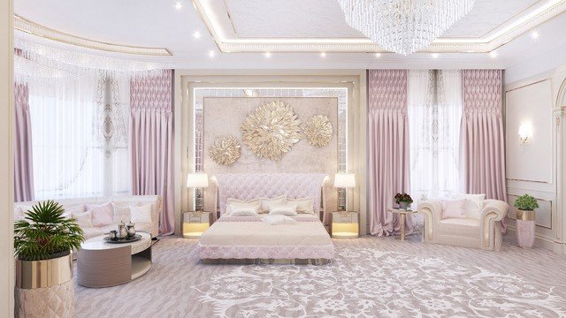 Luxury Bedroom Design Bangladesh