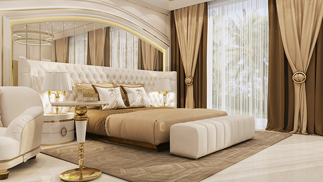 Elegant Bedroom Design in Nigeria