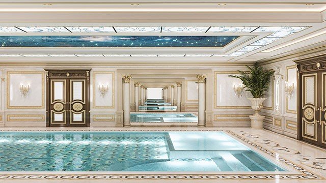 Tremendous luxury swimming pool