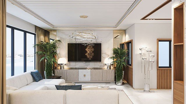 Best exclusive interior at Dubai Palm Penthouse