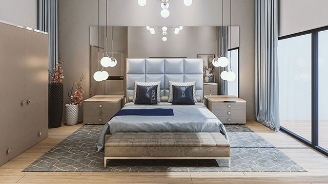 Luxury interior ideas bedroom